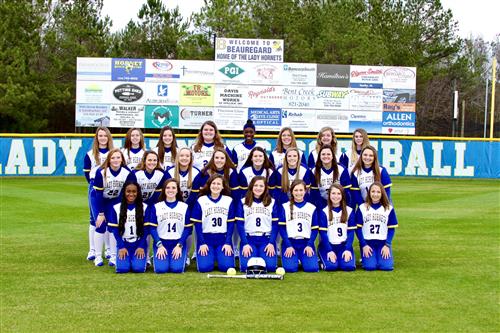 Beauregard High School Softball Team 2020 