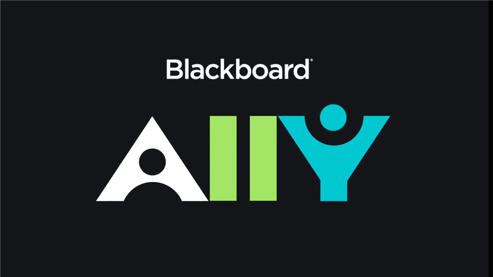 Picture of Blackboard Ally Logo that links to the Lee County Ally Resources Section Picture of Blackboard Ally Logo that links to the Lee County Ally Resources Section