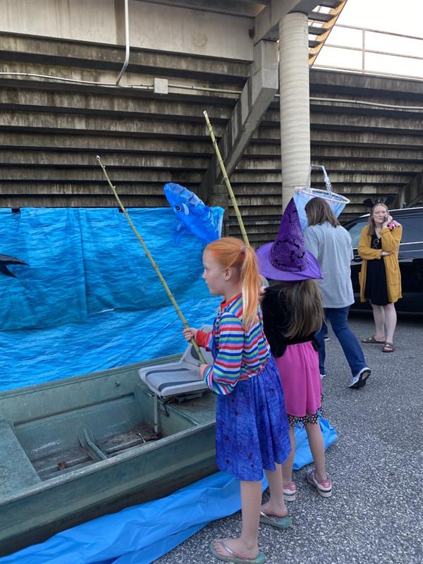 Fishing for candy 